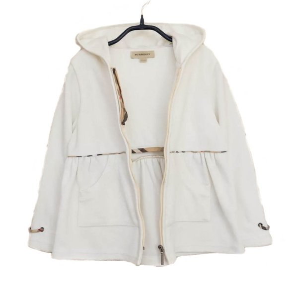 BURBERRY Off-White & Beige "Nova Check" Tracksuit - Picture 4 of 8